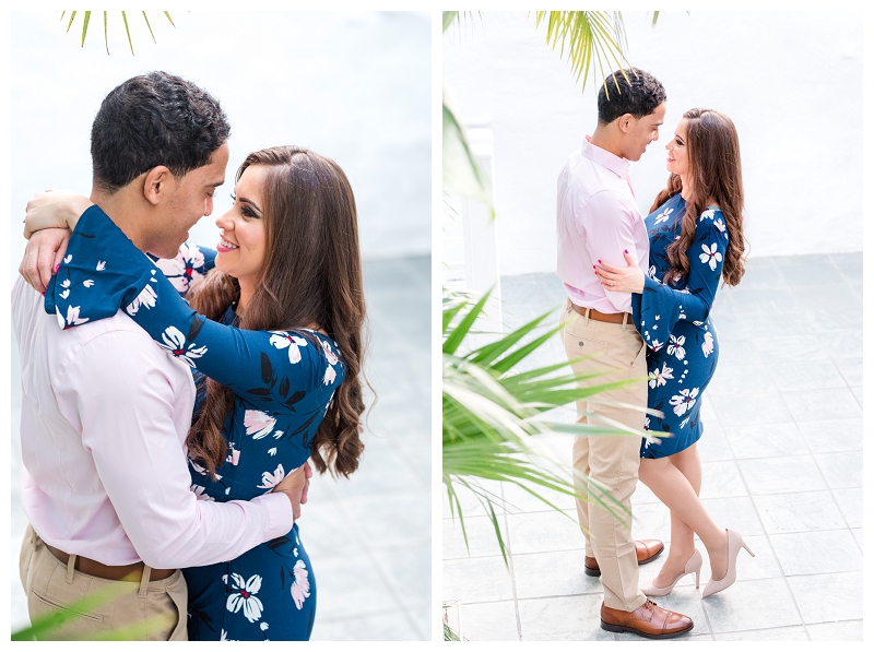 Franklin Park Conservatory Engagement and Wedding in Columbus OHio