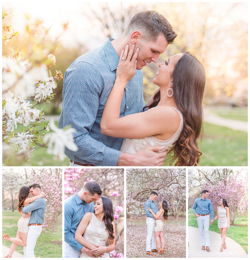Goodale Park Engagement Session in Downtown Columbus