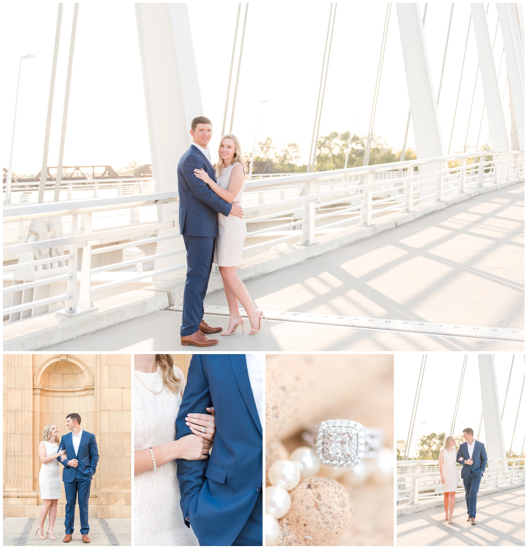 Downtown Columbus Engagement and Wedding photographer